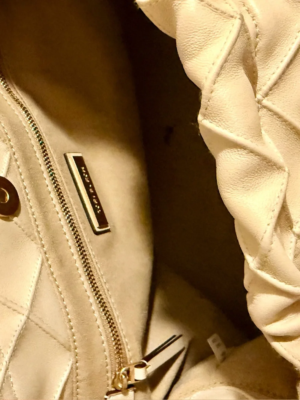 Tory Burch Fleming Large Hobo Bag - Large, Cream